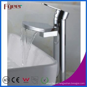 Fyeer High Arc Big Spout Waterfall Basin Tap (Q3006H)